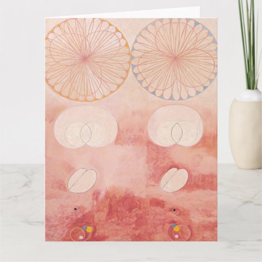 Hilma Af Klint, die zehn größten Nr. 9, Abstrakte Karte (Vorderseite)