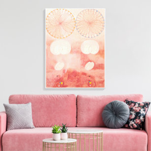 Hilma Af Klint, die zehn größten Nr. 9, Abstrakte Leinwanddruck