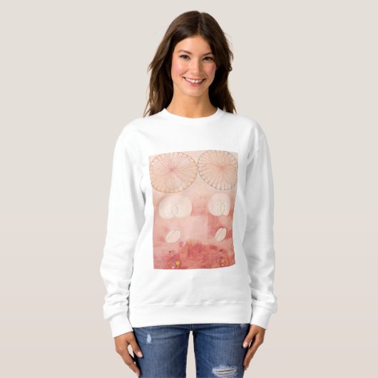 Hilma af Klint - Die zehn größten, Nr. 9 Sweatshirt (Vorne ganz)