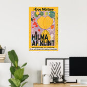 Hilma Af Klint Exhibition Poster Modern Abstract (Heimbüro)