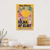 Hilma Af Klint Exhibition Poster Modern Abstract (Küche)