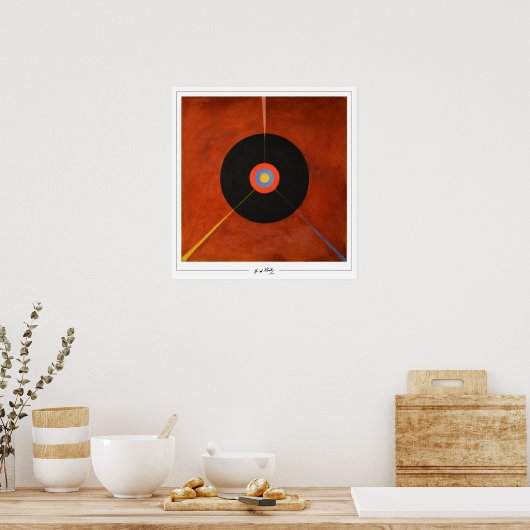 Hilma af Klint Fine Art #59 Poster (Küche)