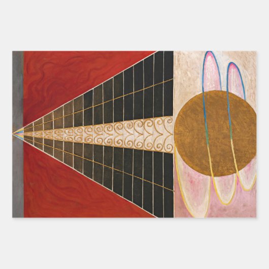 Hilma af Klint Geschenkpapier Set (Vorderseite 2)