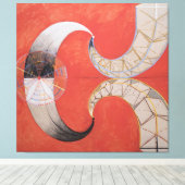 Hilma af Klint - Group IX-SUW, The Swan, No. 9  Leinwanddruck (Insitu (Holzboden))