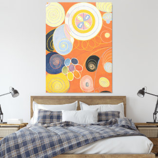 Hilma af Klint - Gruppe IV, Nr. 3. Die zehn Größte Leinwanddruck