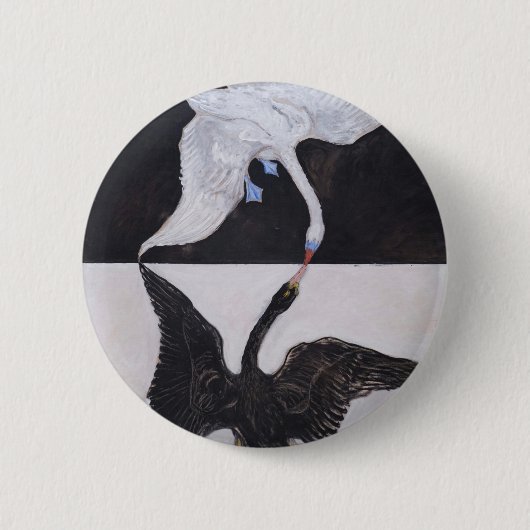 Hilma af Klint Gruppe IX Schweden Button (Vorderseite)