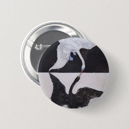 Hilma af Klint Gruppe IX Schweden Button (Vorne & Hinten)