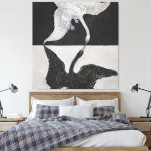 Hilma af Klint - Gruppe IX-SUW, Der Schwan, Nr. 1  Leinwanddruck