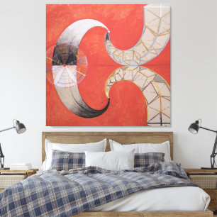 Hilma af Klint - Gruppe IX-SUW, Der Schwan, Nr. 9  Leinwanddruck