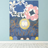 Hilma af Klint - Kindheitsgruppe Leinwanddruck (Insitu (Holzboden))