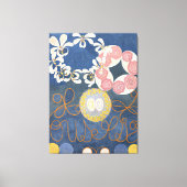Hilma af Klint - Kindheitsgruppe Leinwanddruck (Vorderseite)