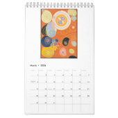 Hilma af Klint, Modern Paintings Kalender (Mär 2026)