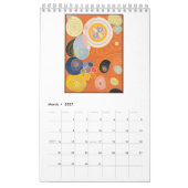 Hilma af Klint, Moderne Bilder Kalender (Mär 2027)