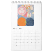 Hilma af Klint, Moderne Gemälde Kalender (Feb 2027)
