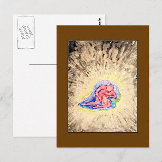 Hilma af Klint - Mutter und Kind Postkarte (Vorne/Hinten)