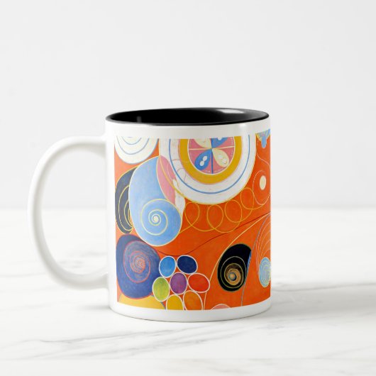 Hilma af Klint Nr. 3 Zweifarbige Tasse (Links)