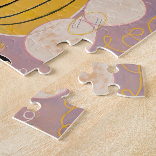 Hilma af Klint Nr. 7 Malerei Puzzle (Seite)