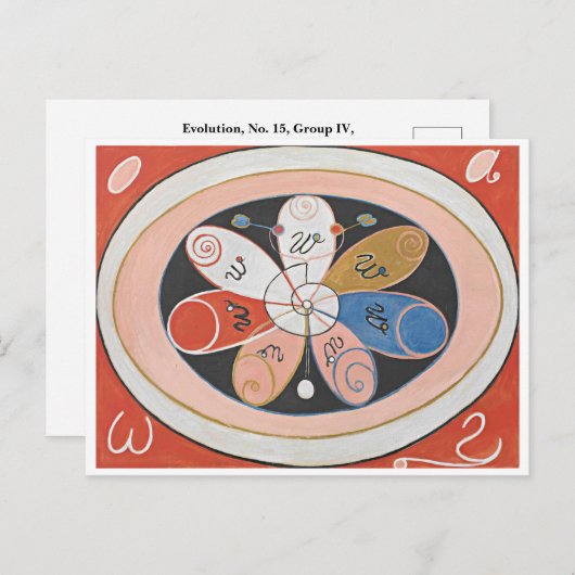 Hilma af Klint Postcard Postkarte (Vorne/Hinten)