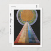 Hilma af Klint Postkarte (Vorne/Hinten)