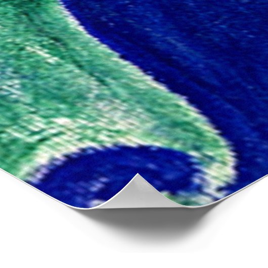 Hilma af Klint - Primordal Chaos, Nr. 06, Gruppe I Poster (Ecke)