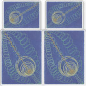 Hilma Af Klint, Primordial Chaos No16 Abstrakt Art Aufkleber (Vorderseite)