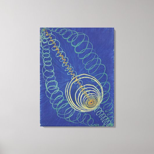 Hilma Af Klint, Primordial Chaos No16 Abstrakt Art Leinwanddruck (Vorderseite)