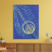 Hilma Af Klint, Primordial Chaos No16 Abstrakt Art Leinwanddruck (Insitu (Wohnzimmer))