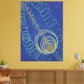 Hilma af Klint - Primordial Chaos, No. 16, The WU Leinwanddruck (Insitu (Wohnzimmer))