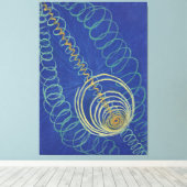 Hilma af Klint - Primordial Chaos, No. 16, The WU Leinwanddruck (Insitu (Holzboden))