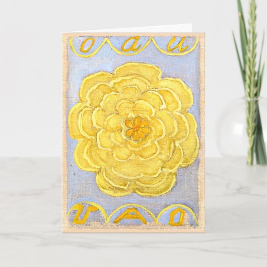 Hilma af Klint - Primordial Chaos, Nr. 24 Karte (Vorderseite)