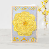 Hilma af Klint - Primordial Chaos, Nr. 24 Karte (Gelbe Blume)