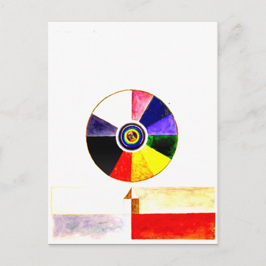 Hilma af Klint - Reihe VII, No. 7d, 1920 Postkarte (Vorderseite)