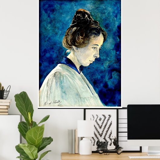 Hilma af Klint - Selbstportrait, 1920 Poster (Heimbüro)