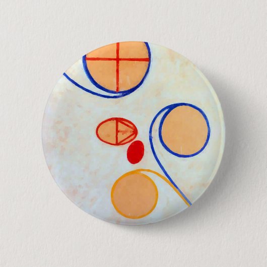 Hilma af Klint Seven Point Star II Button (Vorderseite)