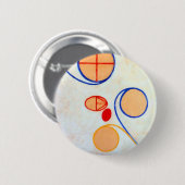 Hilma af Klint Seven Point Star II Button (Vorne & Hinten)