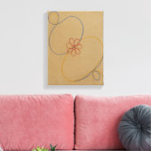 Hilma Af Klint, Seven Point Star No5, Abstrakt Art Leinwanddruck (Insitu (Wohnzimmer))