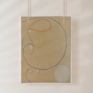 Hilma Af Klint, Seven Point Star No7, Abstrakt Art Fotodruck