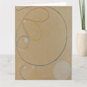Hilma Af Klint, Seven Point Star No7, Abstrakt Art Karte