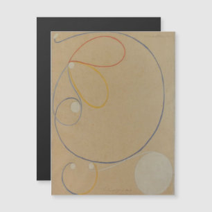 Hilma Af Klint, Seven Point Star No7, Abstrakt Art Magneteinladung