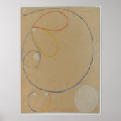 Hilma Af Klint, Seven Point Star No7, Abstrakt Art Poster (Vorne)