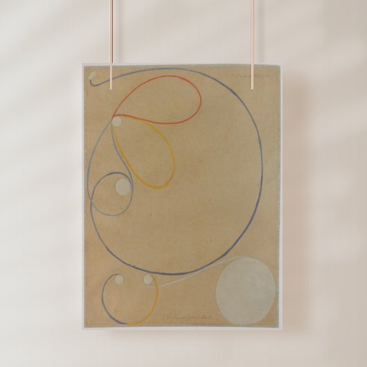 Hilma Af Klint, Seven Point Star No7, Abstrakt Art Poster