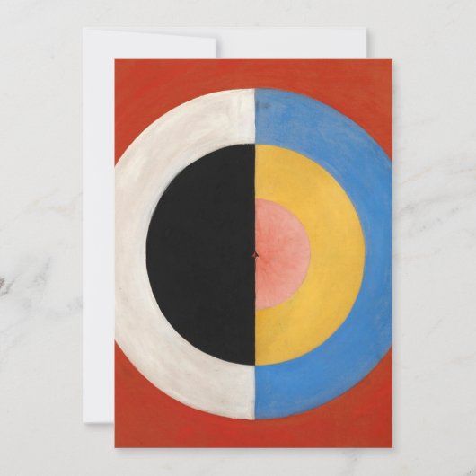 Hilma Af Klint Svanen Einladung (Vorderseite)