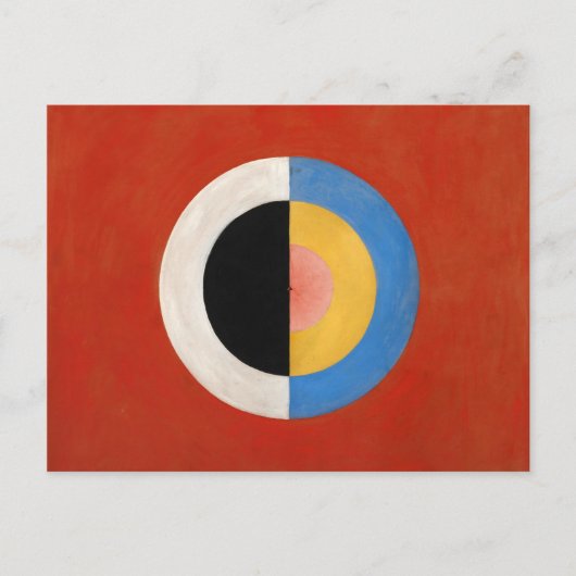 Hilma Af Klint Svanen Postkarte (Vorderseite)