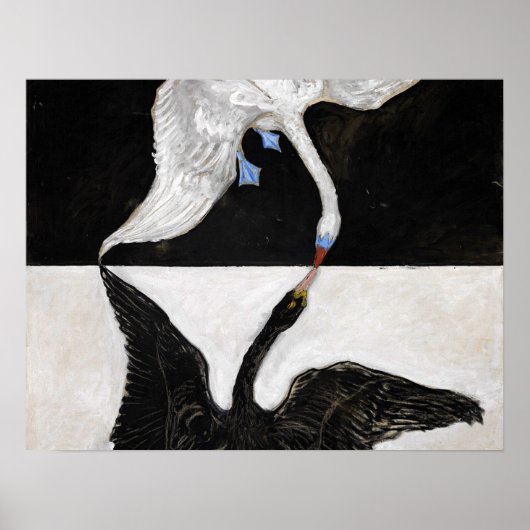 Hilma Af Klint Swan No. 1 Poster (Vorne)