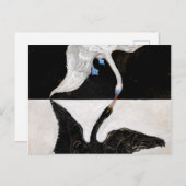 Hilma Af Klint Swan No. 1 Postkarte (Vorne/Hinten)