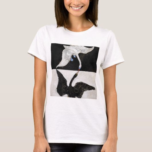 Hilma Af Klint Swan No. 1 T-Shirt (Vorderseite)
