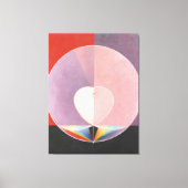 Hilma af Klint - Tauben Leinwanddruck (Vorderseite)