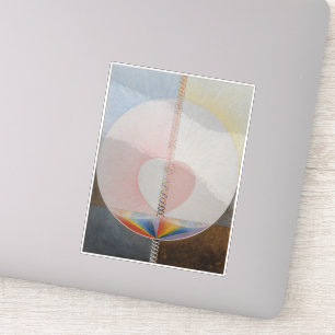 Hilma Af Klint, The Dove No.25, Abstrakt Art Aufkleber