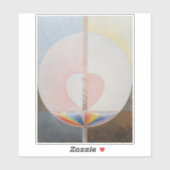 Hilma Af Klint, The Dove No.25, Abstrakt Art Aufkleber (Blatt)