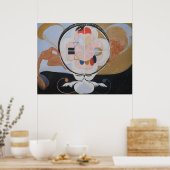 Hilma Af Klint, The Evolution No.13, Abstrakt Art Poster (Küche)